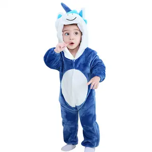 Winter Baby Clothes Girl MICHLEY Wholesale 3D Cartoon Ropa De Bebe Infant Girls Halloween Winter Boys Newborn Baby Clothes Romper