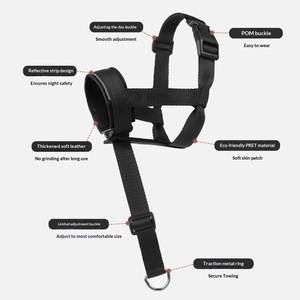 Nuevo Bozal para Perro Compatible con Correa, Anti-Mordida, Anti-Ladrido, Ajustable, de Cuero, para Perros Medianos/Grandes, para Entrenamiento Canino - Product Image 3