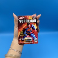 Capsules Superman à prix avantageux, capsules minérales naturelles à base de plantes pour un soutien énergétique quotidien confortable du corps