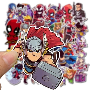 ZY0105C 50/PCS <span class=keywords><strong>Pegatinas</strong></span> de Películas de Superhéroes Sin Repetición, <span class=keywords><strong>Pegatinas</strong></span> Impermeables para Patinetas, Maletas, Cuadernos, <span class=keywords><strong>Pegatinas</strong></span> de Graffiti - Product Image 5