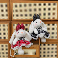 Jouets en peluche lapin doux et adorables en gros, décoration d'anniversaire, cadeaux pour la fête des mères et la Saint-Valentin, animaux en peluche lapin, poupées, jouets