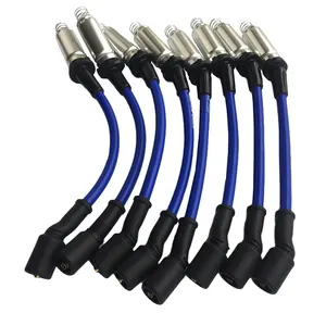 ls spark plug wires 10mm Spark Plug Wire Set Ignition Coil Cable for Chevrolet ISUZU automotive parts