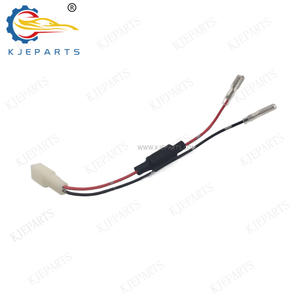 自動車用2ピンコネクタスピーカーケーブルPVC断熱材付き自動車用カーホーン用完全配線用 - Product Image 2