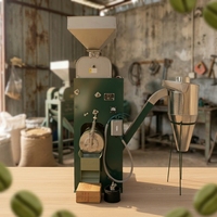 Machine de traitement du café efficace : décortiqueuse pour éliminer la peau dure du café sec, capacité 1600 kg/h, faible taux de bris