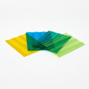 กันสาดพลาสติกใสราคาถูก<span class=keywords><strong>แผ่น</strong></span><span class=keywords><strong>กระเบื้อง</strong></span>หลังคาโพลีคาร์บอเนตลูกฟูกนูน - Product Image 1