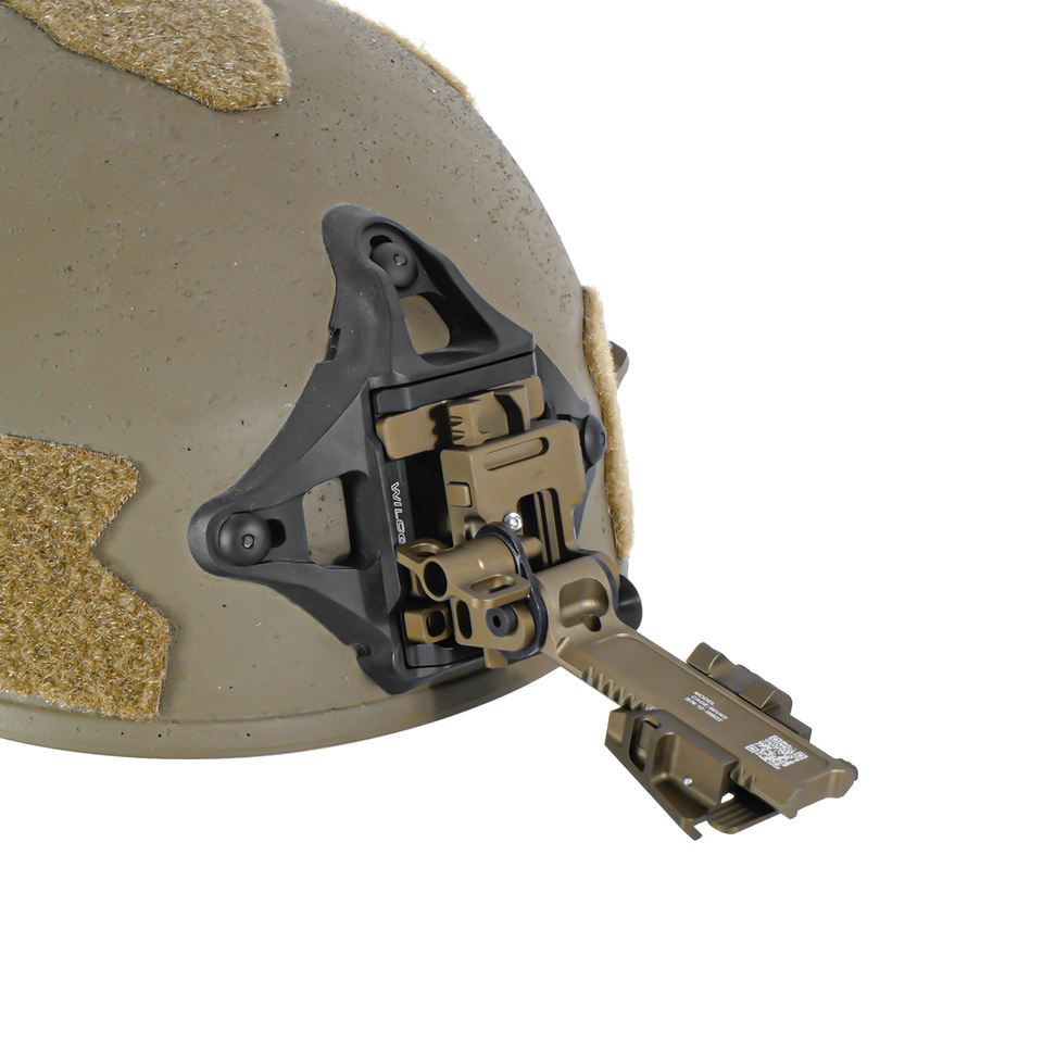 SPECPRECISION ALPHA NVG Mount Helmet Mounted Lightweight Dovetail