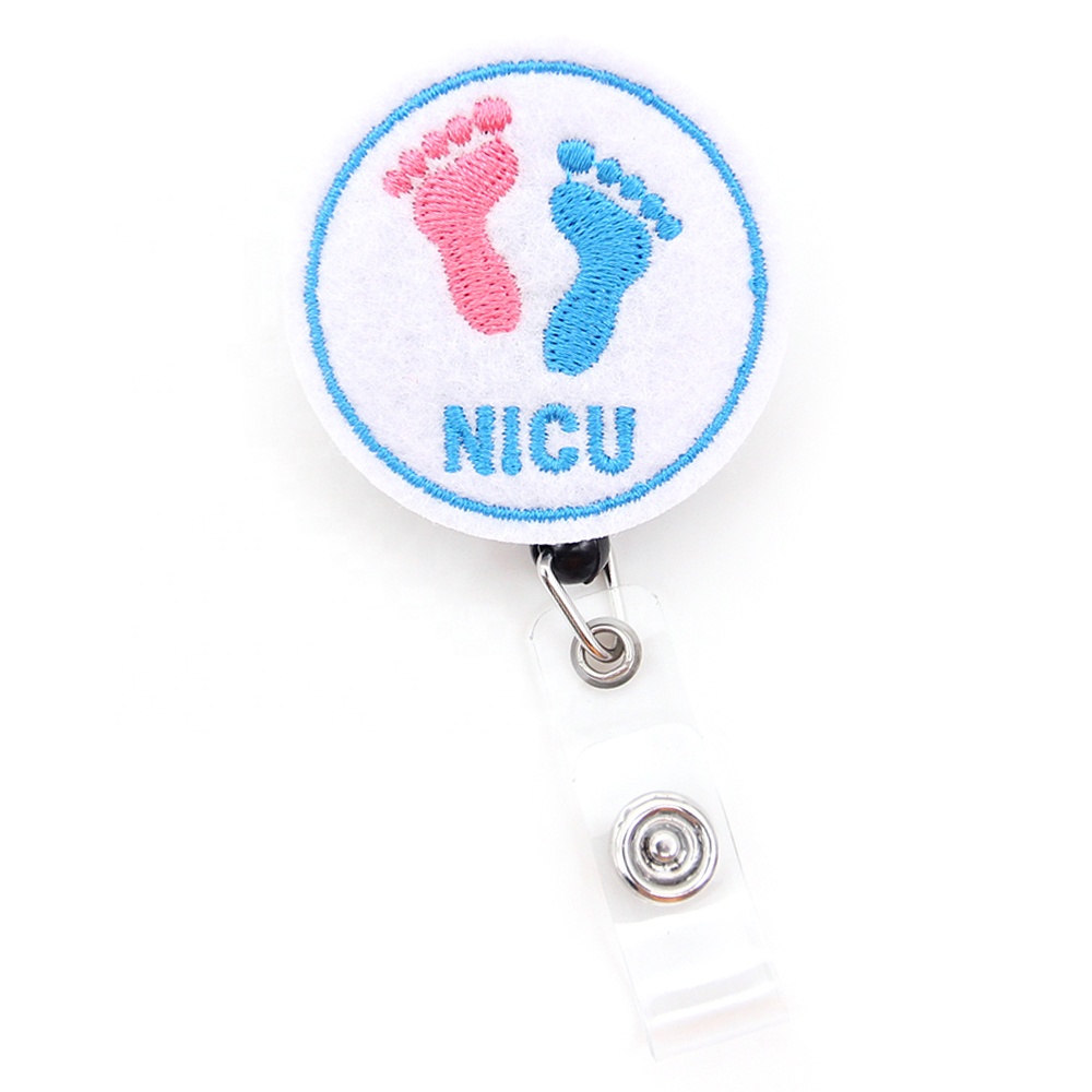 NICU Nurse Badge Reel - Cute Neonatal Nurse Gift - Baby Nurse Badge
