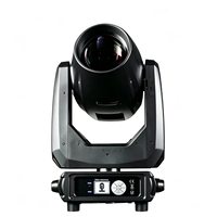 Lampe à tête mobile DMX512 3-en-1 à motif rotatif 380W, idéale pour les spectacles disco et les concerts