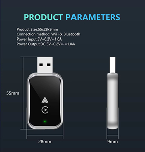 JINGCHISHENG 2025 Prix Usine <span class=keywords><strong>Adaptateur</strong></span> <span class=keywords><strong>Sans</strong></span> <span class=keywords><strong>Fil</strong></span> 2-en-1 <span class=keywords><strong>Android</strong></span> CarPlay Plus, Convertit CarPlay Filaire en <span class=keywords><strong>Sans</strong></span> <span class=keywords><strong>Fil</strong></span> pour Apple iPhone - Product Image 5