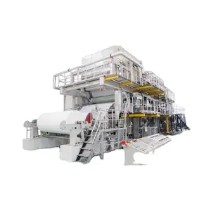 PLC System A4 Copy Paper Making Machine and Production Line From Waste Paper