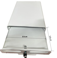 Support d'imprimante portable pour photomaton, support métallique avec tiroir de rangement et protection pour diverses activités