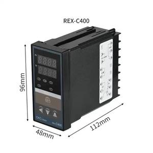 Regolatore di Temperatura PID REX-C100 con Display Digitale, Termostato con Uscita Relè SSR, Compatibile con REX C400 C700 C900, 110V-220VAC, Sensori K E J PT100 CU50 - Product Image 4