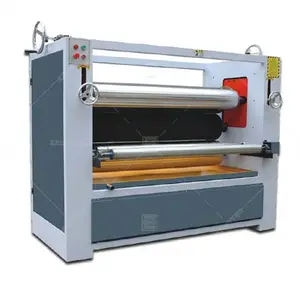 Sticking Paper on MDF Water Based Glue Cold Glue Laminating Machine