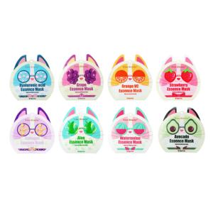 Kiss Beauty Venta caliente Multi Ingredient Essence Mascarilla facial Hidratante Embalaje en forma de gato Mascarillas faciales para todo tipo de piel - Product Image 1