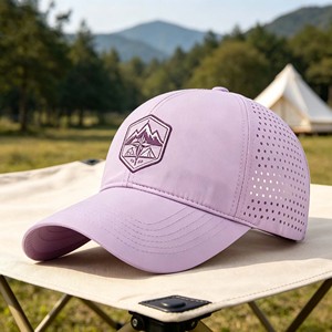 Polyester Printing Logo <b>Quick</b> <b>Dry</b> Customization Curved Brim Customization Outdoor 6 Panel Camp <b>Cap</b> Unisex All Season - Product Image 1