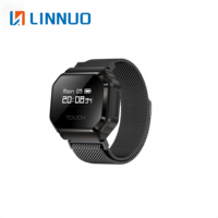 Cincin & Jam Pintar 2-in-1 B7 Layar OLED 0,49 inci, Monitor Detak Jantung, Oksigen Darah, dan Tidur 5.1, Pelacak Kebugaran 5ATM