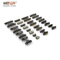 Conector Pogo de 5 Pines con Curvatura Personalizada, Paso de 2.54 mm, Terminal para Teclado de Computadora y Otras Aplicaciones de Conectores