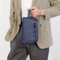 Harga Grosir Pabrik Tas Dompet Kulit PU Tahan Air Desain Mewah Dompet Pria