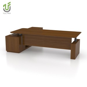 Escritorio <span class=keywords><strong>Ejecutivo</strong></span> Eléctrico de Lujo en Forma de L, con Doble Motor, Altura Ajustable, para Trabajar Sentado o De Pie, con Gabinete de Almacenamiento - Product Image 5