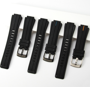 Bracelet T2N720 T2N721 TW2T76300 Bracelet Bracelet étanche Interface convexe 16mm Bracelet de montre en caoutchouc de silicone pour montre <span class=keywords><strong>Timex</strong></span> - Product Image 6