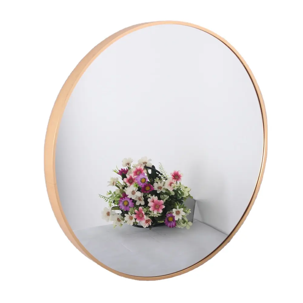 Aluminum framed Wall Mounted Makeup Mirror bathroom mirror