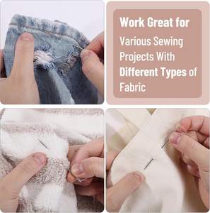 Juego de Agujas de Bordado y Acolchado de Alta Calidad Hechas a Mano, Estuche de Madera de Haya con Agujas Afiladas, Herramienta Elegante para Uso Doméstico - Product Image 6