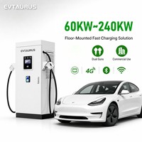 Cargador Rápido de CC para Vehículos Eléctricos CCS1 CCS2 CHAdeMO GBT, IP54 1000VDC, Estación de Carga para Coche Eléctrico, para -40~70°C ° C