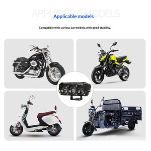 Maidsail – Phare LED exclusif transfrontalier pour <span class=keywords><strong>moto</strong></span> et véhicule électrique, double couleur jaune/blanc, <span class=keywords><strong>faisceau</strong></span> haut/bas - Product Image 5