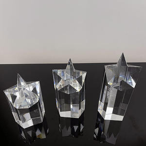 Trofeo <span class=keywords><strong>Crystal</strong></span> Star Tower Award de 3 tamaños - Product Image 3