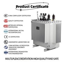 Transformateur de puissance immergé dans l'huile UL CUL CE 50KVA 100KVA 200KVA 250KVA 300KVA 400KVA 450KVA 500KVA 150KVA pour système de distribution