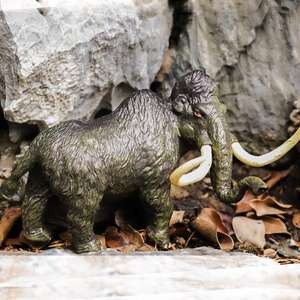 Yxs prehistórico remoto vida silvestre Ice Age simulación modelo sólido mamut lanudo juguete hogar - Product Image 2