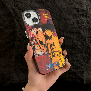 Coques de Téléphone en Acrylique Antichoc Style <span class=keywords><strong>Anime</strong></span> Dessin Animé pour <span class=keywords><strong>iPhone</strong></span> 16 15 14 13 12 <span class=keywords><strong>11</strong></span> Pro Max, Protection d'Objectif, Dos Mat - Product Image 2