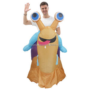 Tamaño libre <span class=keywords><strong>adulto</strong></span> Halloween inflable Grump Caracol Ride-On mascota <span class=keywords><strong>disfraz</strong></span> para fiestas <span class=keywords><strong>de</strong></span> vacaciones <span class=keywords><strong>disfraz</strong></span> <span class=keywords><strong>de</strong></span> Cosplay - Product Image 4