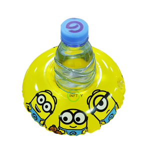 BSCI التدقيق من مصنع نفخ كوستر بركة عائمة كوكتيل كوب فواكه حامل العائمة جهاز لعبة لطيفة حامل مشروبات - Product Image 1