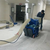 Mesin Shot Blasting Permukaan Jalan Mobile Lebar 800mm, Peralatan Pembersih Permukaan Jalan Beton Kapasitas Tinggi 400m²/jam