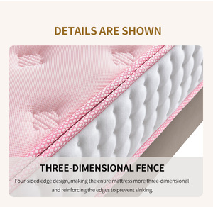 Materasso in lattice naturale antibatterico, personalizzabile, anallergico, con spessore di 22 cm, personalizzabile - Product Image 5