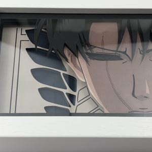 Lámpara tallada en papel, fabricante de marca, Guerrero de dibujos animados, sombra de luz 3D, figura de Anime, Demon Slayer, caja de luz nocturna cortada en papel, regalos - Product Image 5