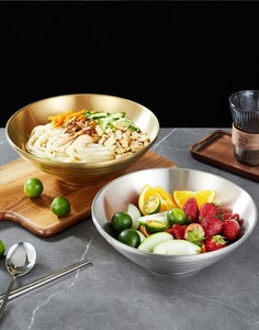 En gros, Bols à kimchi en acier inoxydable 304, Petits plateaux de service coréens à double paroi pour assaisonnements, Plats à sauce soja en métal doré - Product Image 6