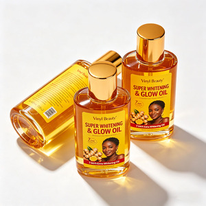 Huile corporelle au curcuma pour éclaircir la peau, éclat naturel, élimination des taches brunes, hydratante, raffermissante, OEM - Product Image 1