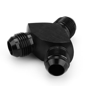 Connecteur en T pour huile de type Y Getitall AN6 AN8 AN10 noir pour modification automobile - Product Image 2