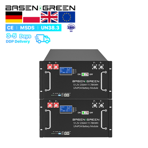6000 Cycles Energy Lithium Lifepo4 <b>Battery</b> Pack for Home Solar <b>Battery</b> Storage <b>48V</b> 51.2V 230Ah Lithium Ion <b>Battery</b> Solar - Product Image 1