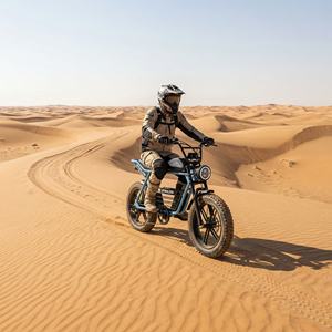 Moto tout-terrain <span class=keywords><strong>électrique</strong></span> Dune Ready Scrambler E avec freins à disque hydrauliques, pour la conduite hors <span class=keywords><strong>route</strong></span> sur les pistes de dunes de sable - Product Image 4