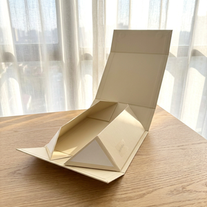 En stock, étui pliable à rabat magnétique en papier enduit imperméable haut de gamme avec ruban <span class=keywords><strong>pour</strong></span> extensions de cheveux - Product Image 2