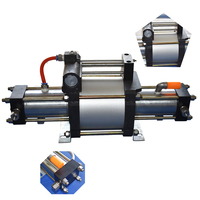 Compresseur d'hydrogène pneumatique de qualité supérieure, avec pompe au gaz 274, argon, hélium, hydrogène, 50 Mpa max