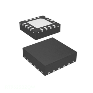 RT9625BZQW Circuit Intégré (CI) de Gestion de l'Énergie (PMIC) Driver de Gate Demi-Pont 16WQFN 16 WQFN à Pad Exposé Composants Électroniques Achat - Product Image 1