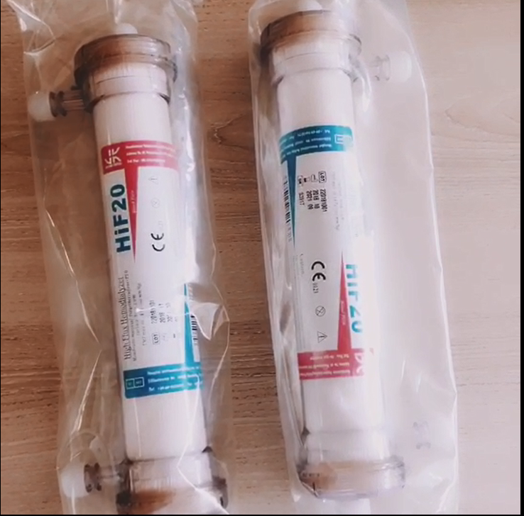 low price Hemodialysis Consumables High Flow Dialyzer dialysis filter