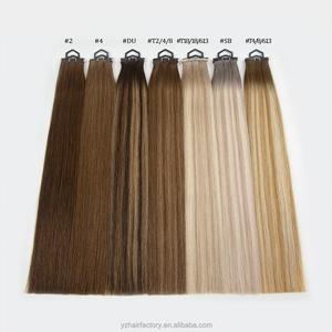 Wholesale Factory Top Grade Double Drawn Remy European Invisible Butterfly Weft Hair <b>Extensions</b> Xo Hole Weft - Product Image 4