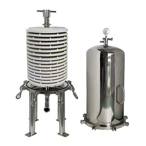 Módulo de Filtro de Profundidad para Cerveza de Acero Inoxidable, <span class=keywords><strong>Carcasa</strong></span> de Filtro Lenticular con Ósmosis Inversa, 100 L/Hora, 1 Año de Garantía - Product Image 4