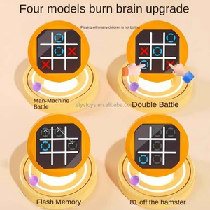 4 Trong 1 Điện Tử Tic Tac Toe Trò Chơi Cầm Tay Kỹ Thuật Số Tic Tac Toe Bolt Trò Chơi Với Chế Độ Im Lặng Học Tập Di Động Đồ Chơi Quà Tặng - Product Image 5
