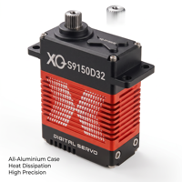 Servomoteur brushless XQ-POWER XQ-S9150D32 150KG 180KG de couple élevé pour avions RC géants et robots industriels 8.4-16.8V étanche